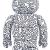BE@RBRICK KEITH HARING #4 1000%